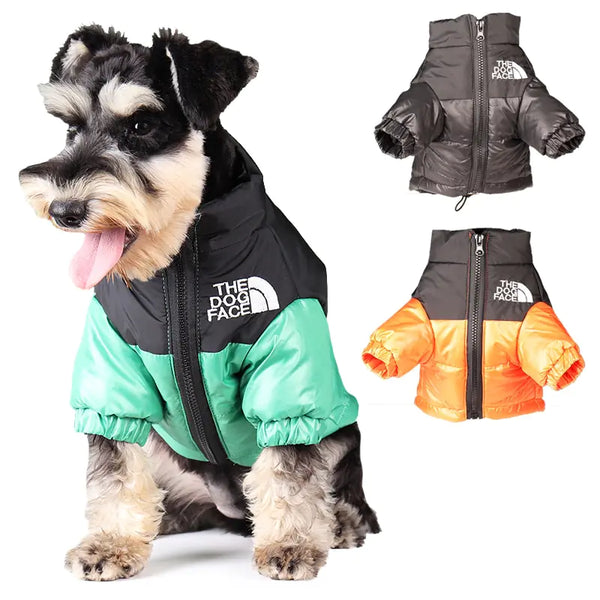 Warm Windproof Winter Dog Clothes