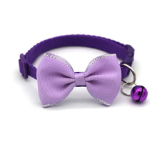 Bow and Bell Pet Collar